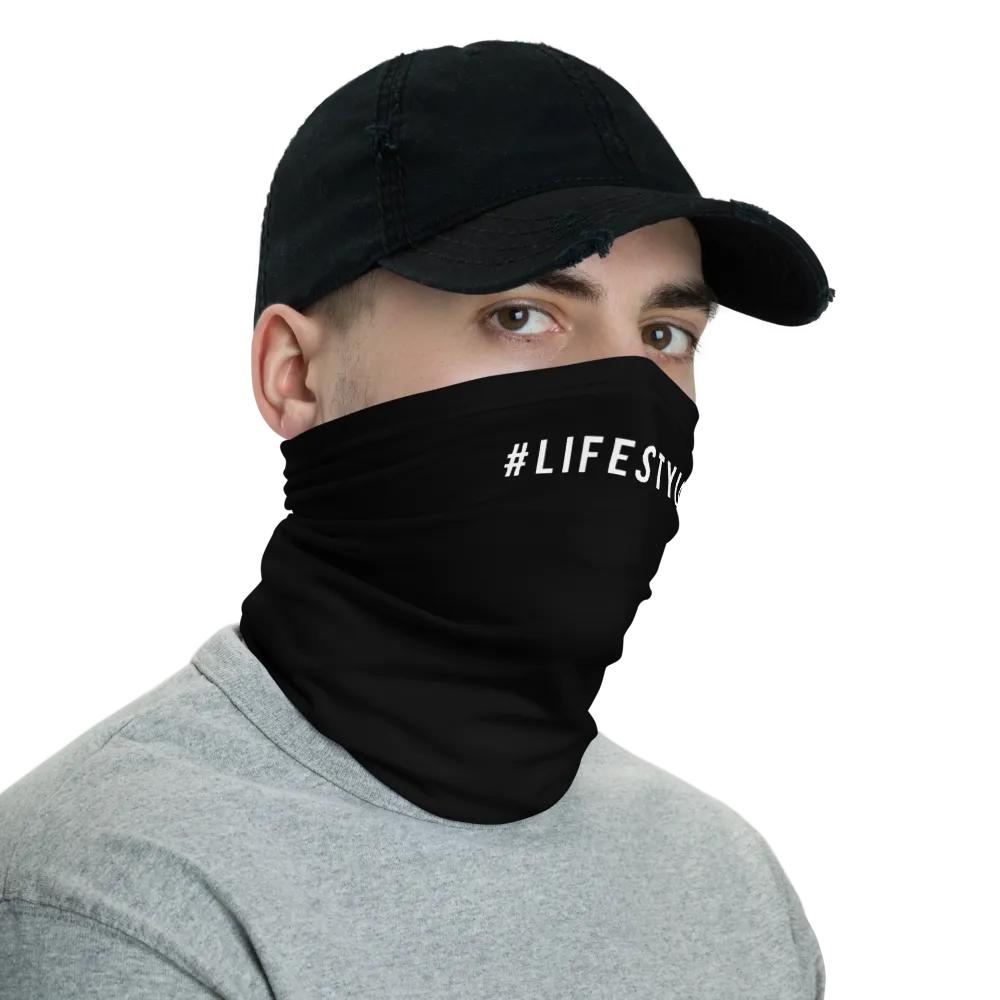 #LIFESTYLE Hashtag Neck Gaiter