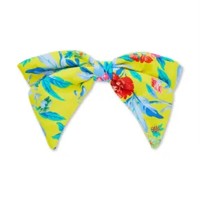 MATILDA BLOOM PRINTED BOW BARRETTE