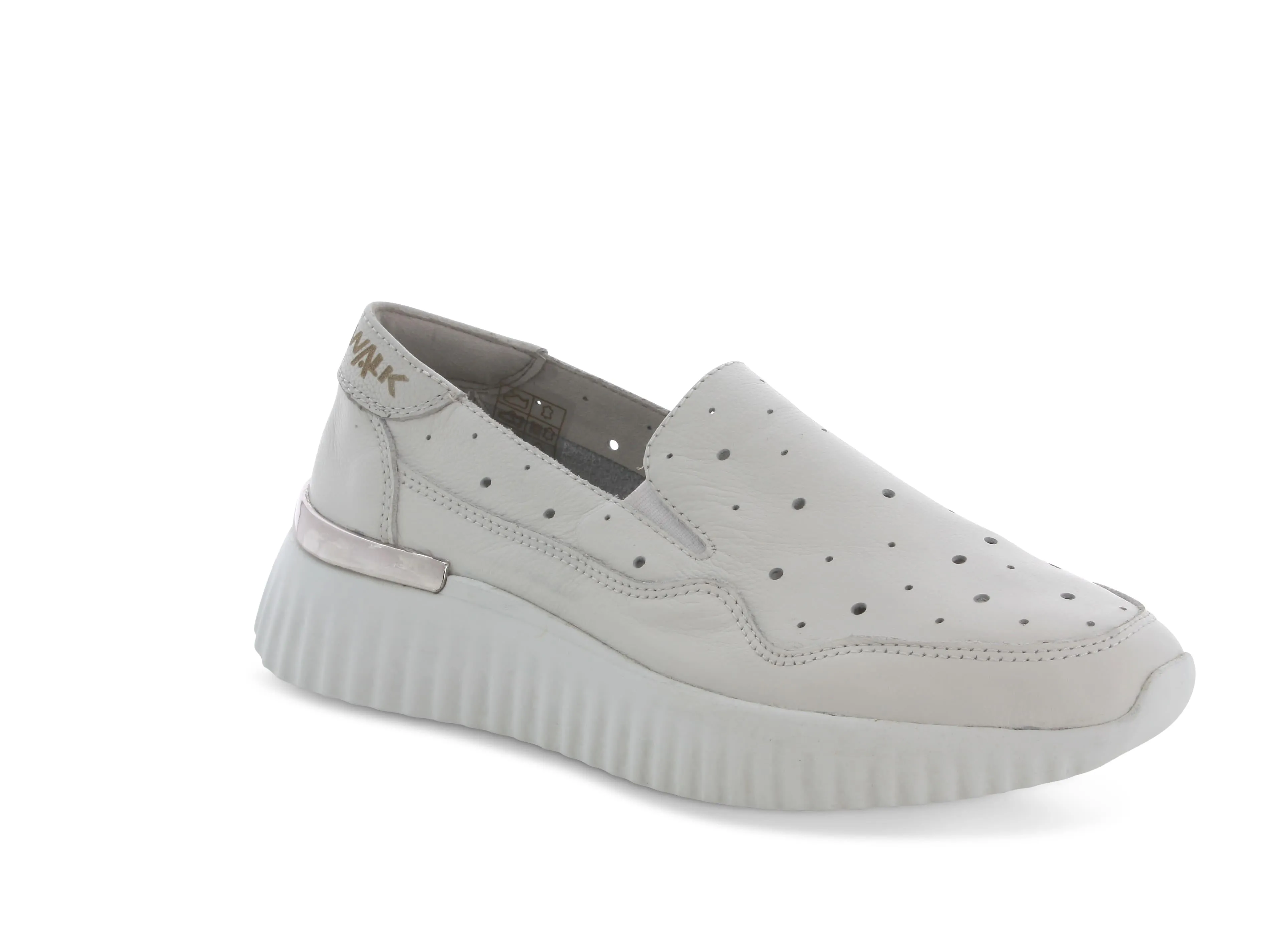 Melluso donna sneakers estive slip-on in pelle