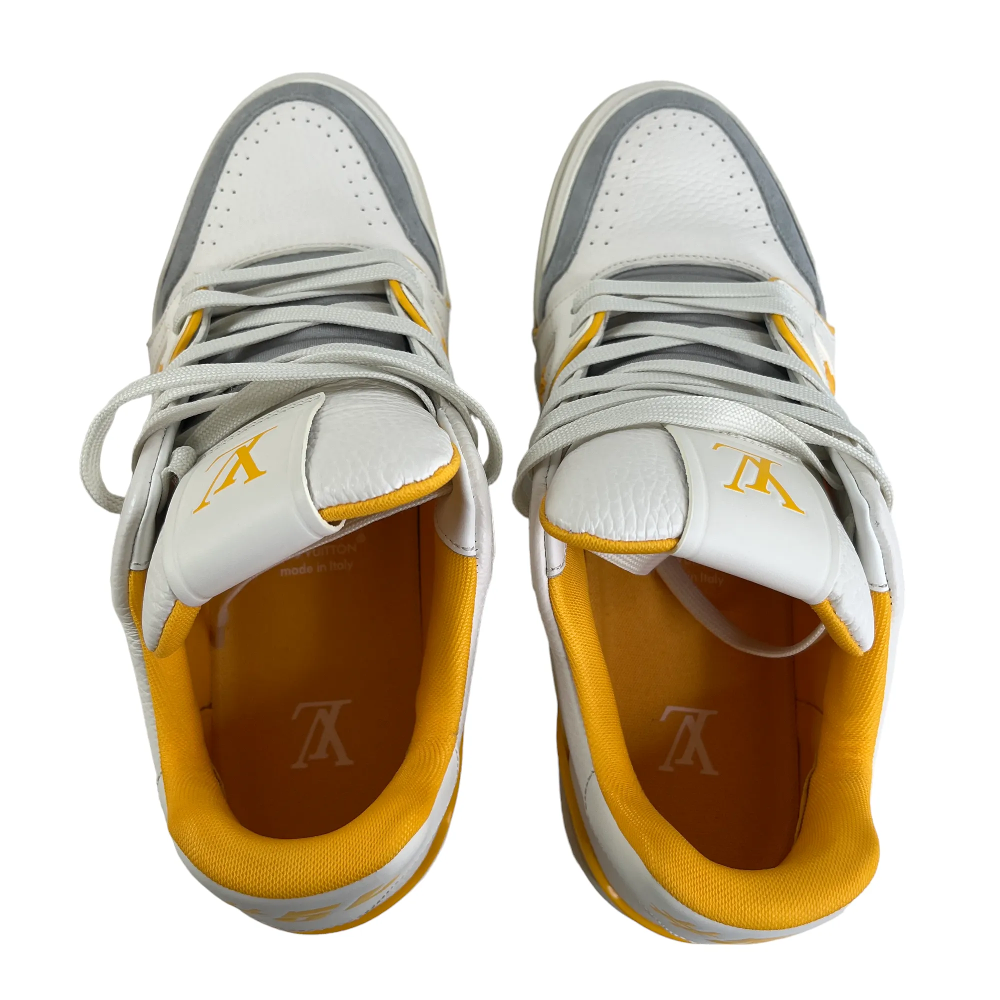 Men's Lv Trainers Yellow Size EU 41 / UK 7