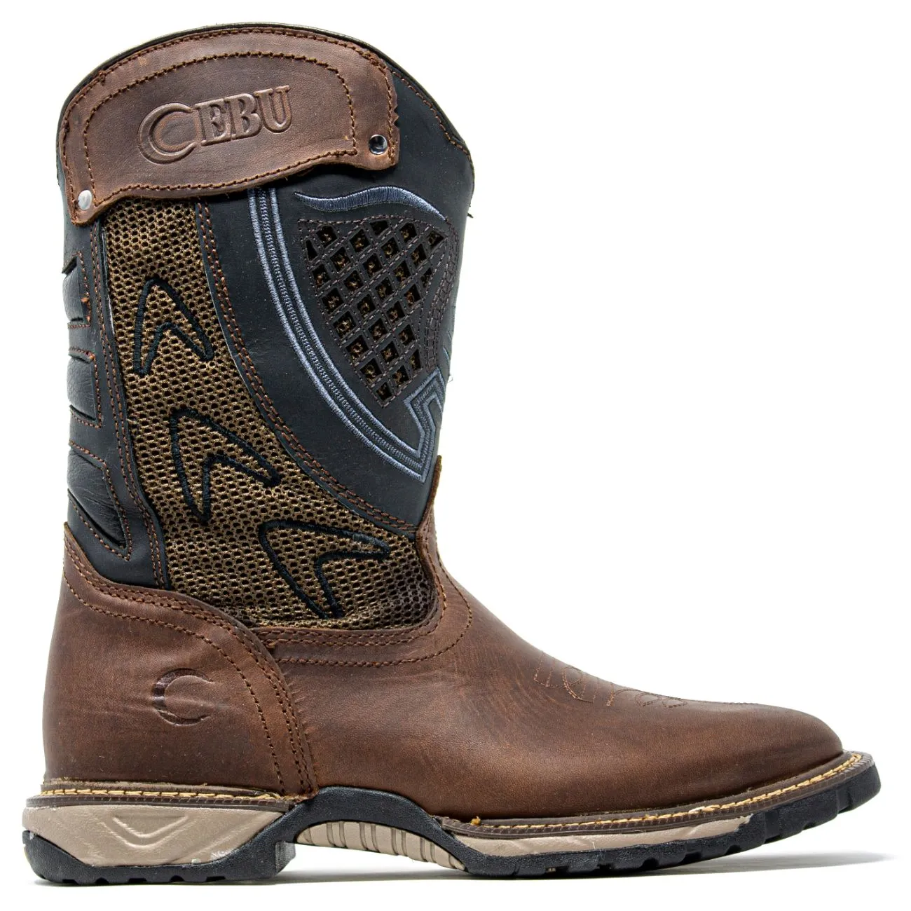 Men's RANGER - 10" Pull On Square Toe Work Boots