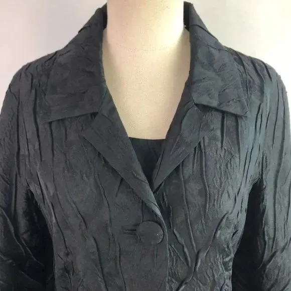 Michael Kors NWT Black Brocade Dress with Jacket