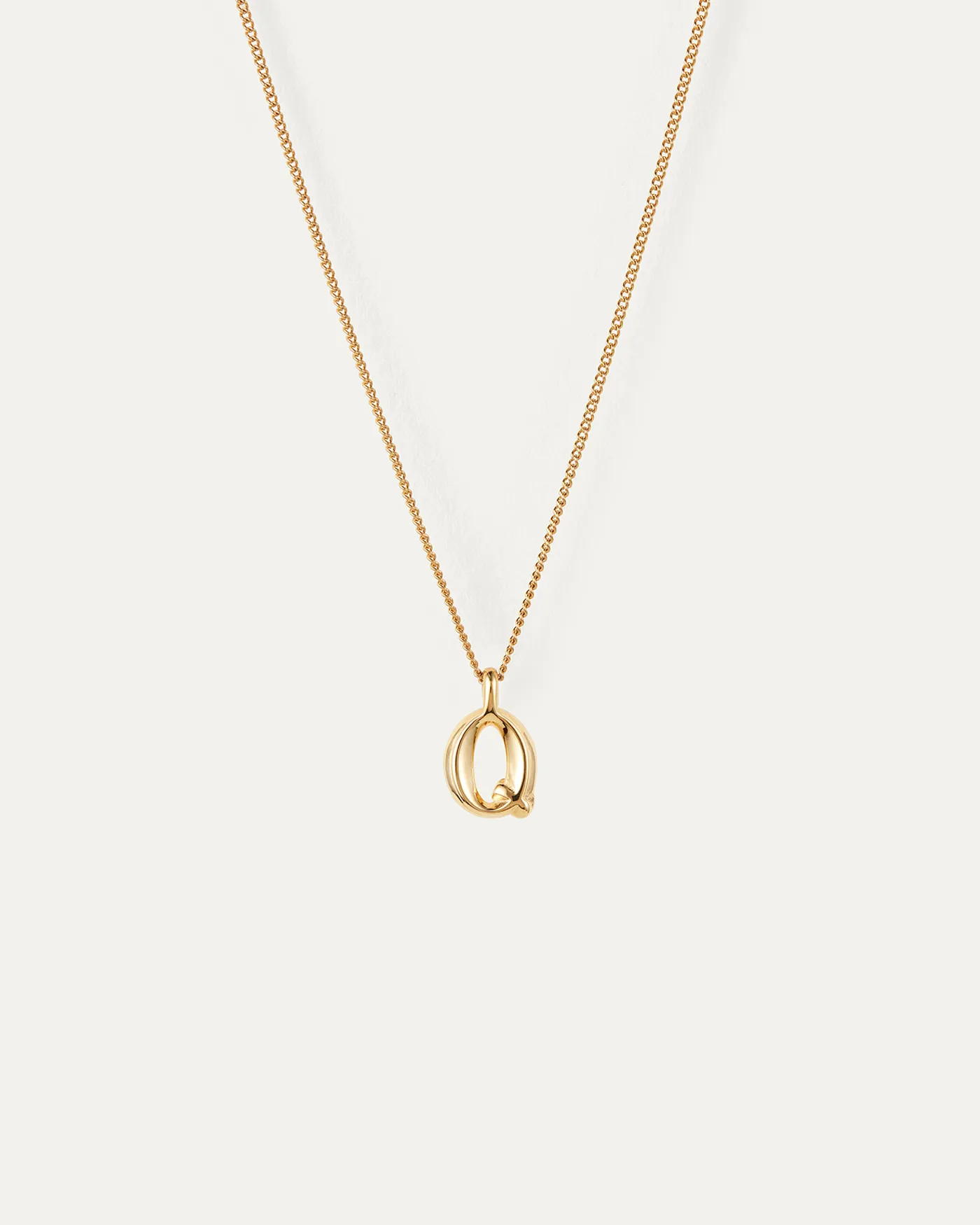 Monogram Necklace - Q