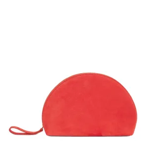 Moon Clutch Mini Suede Wrislet, Flamma