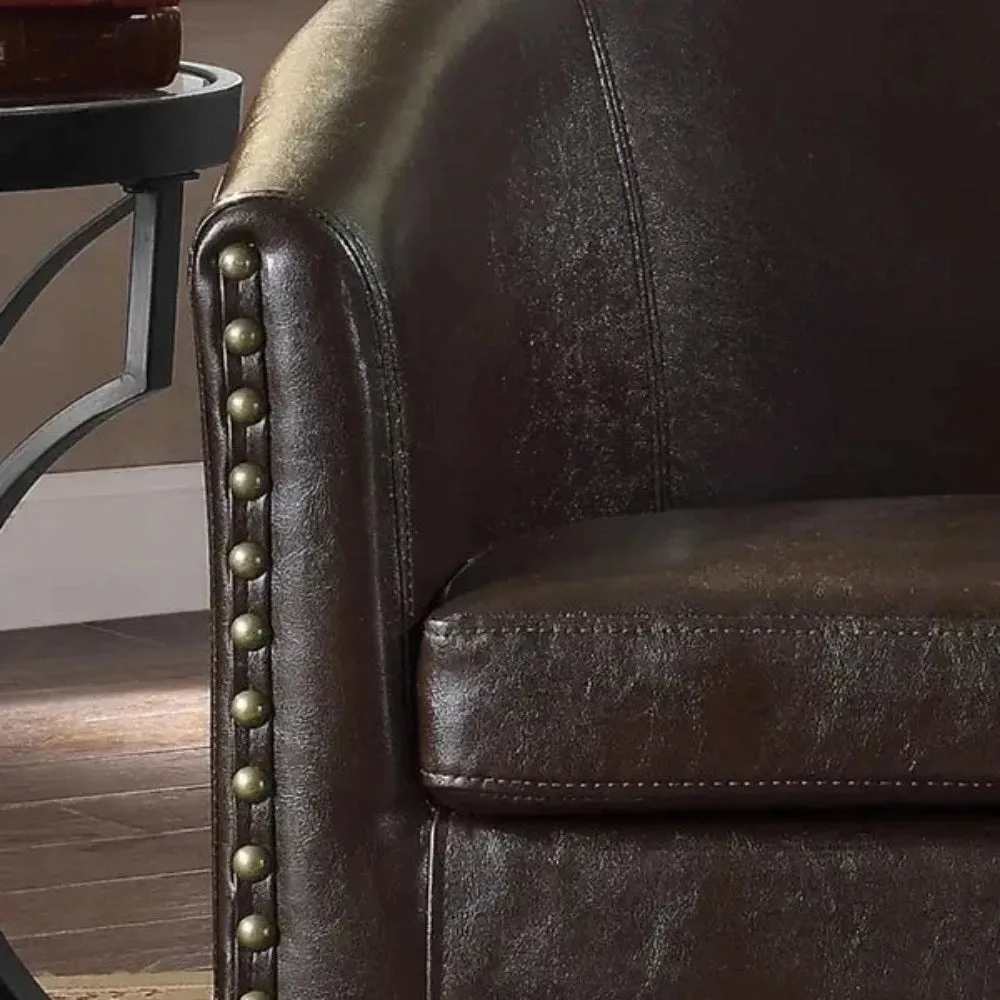 Mosco Accent Chair in Leatherette