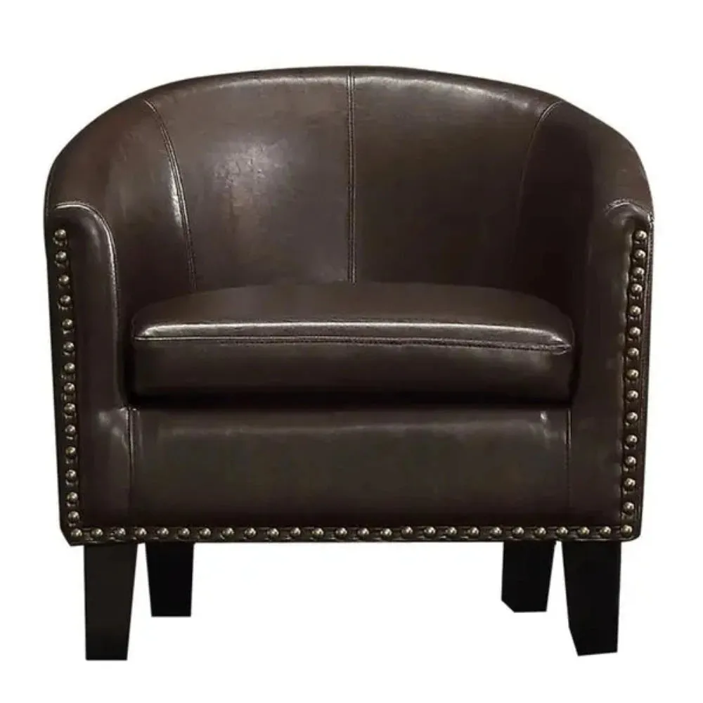 Mosco Accent Chair in Leatherette