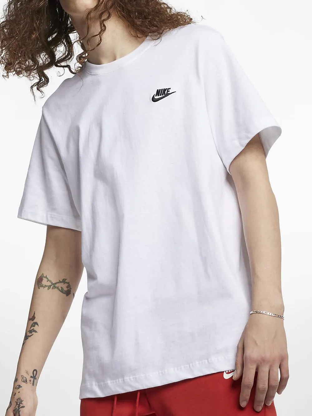 Nike Sportswear Club T-shirt - White