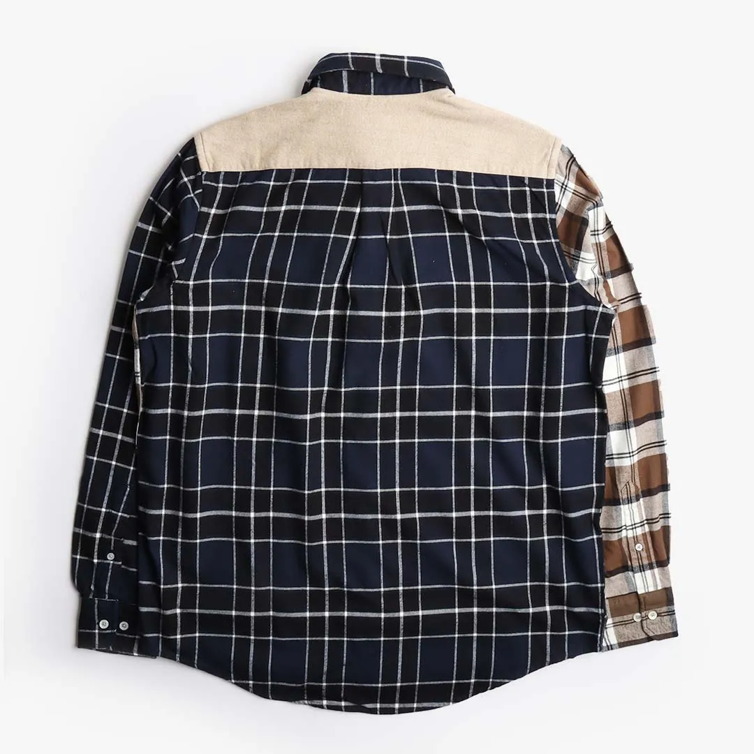 Norse Projects Algot Mixed Flannel Check Shirt