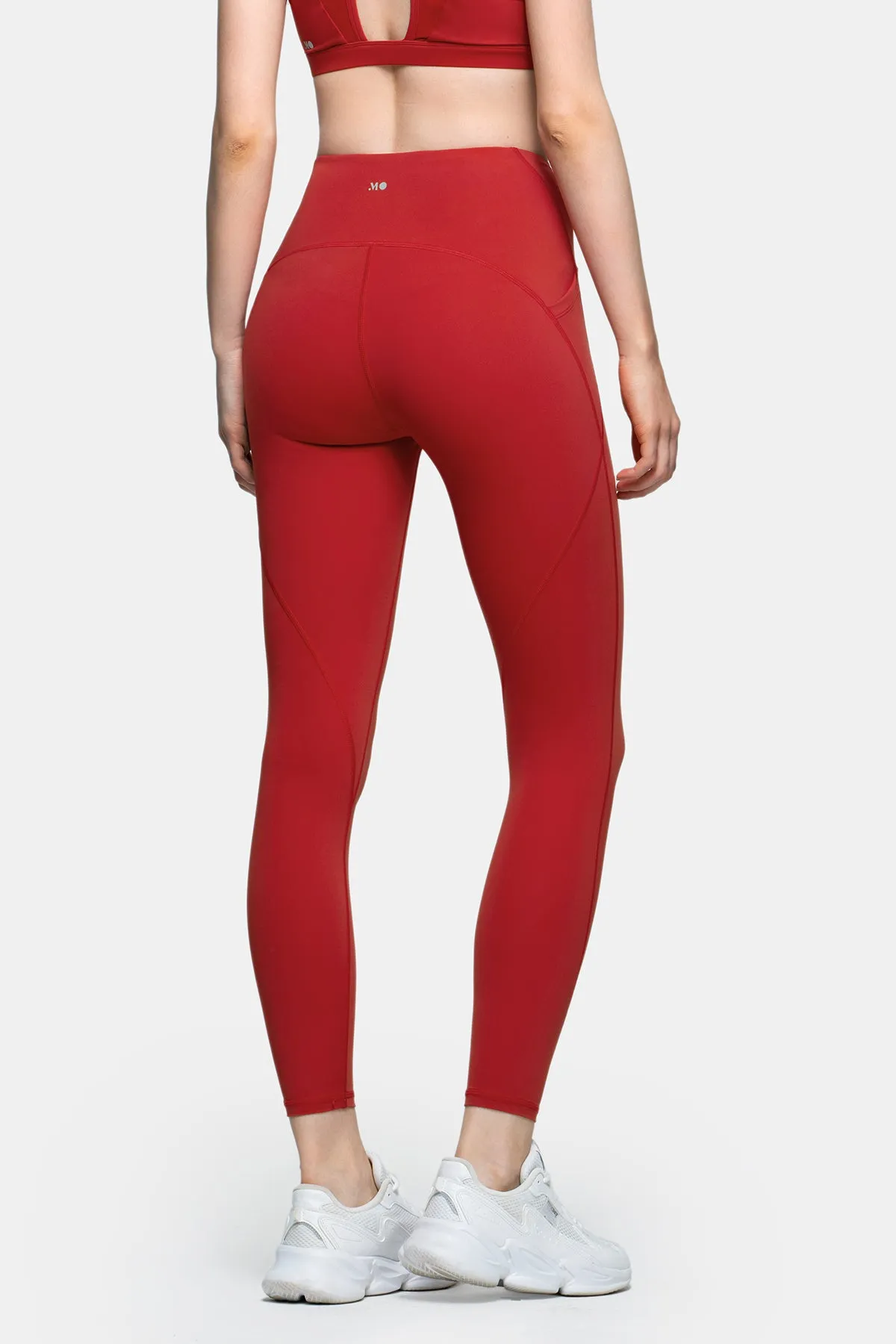 Performance High-Rise Leggings with Contoured Lines