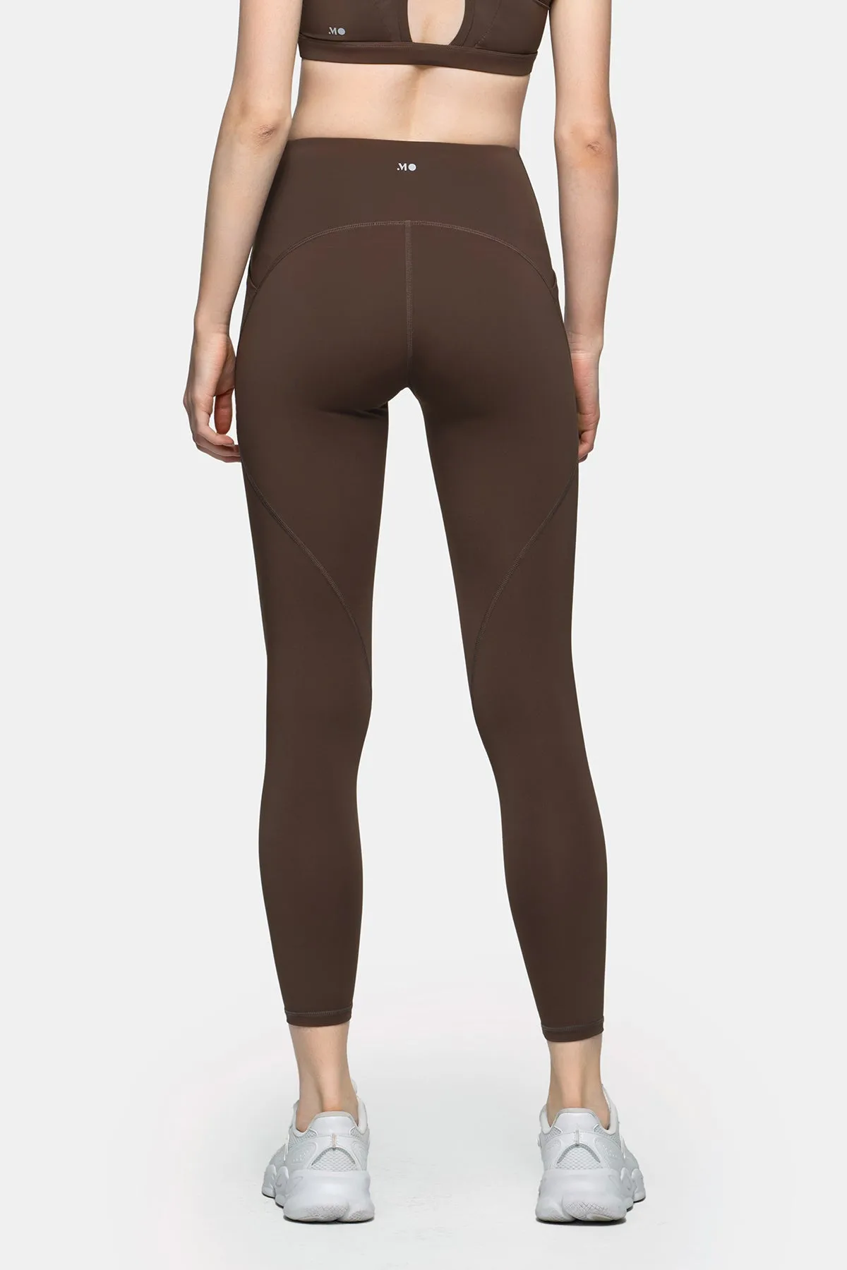 Performance High-Rise Leggings with Contoured Lines