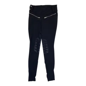 Reigns 'The Finja' Breeches in Black - Women's 'Flirty Fem' (Small)