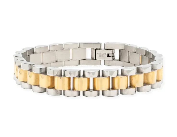 Rolly Two Tone Bracelet