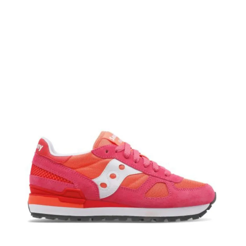 SAUCONY SNEAKERS SHADOW W 1108-814 FUCSIA-ARANCIO