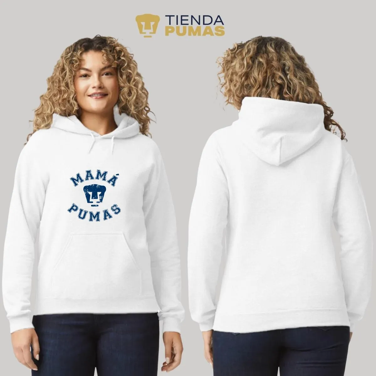 Sudadera Mujer Hoodie  Pumas UNAM Mamá