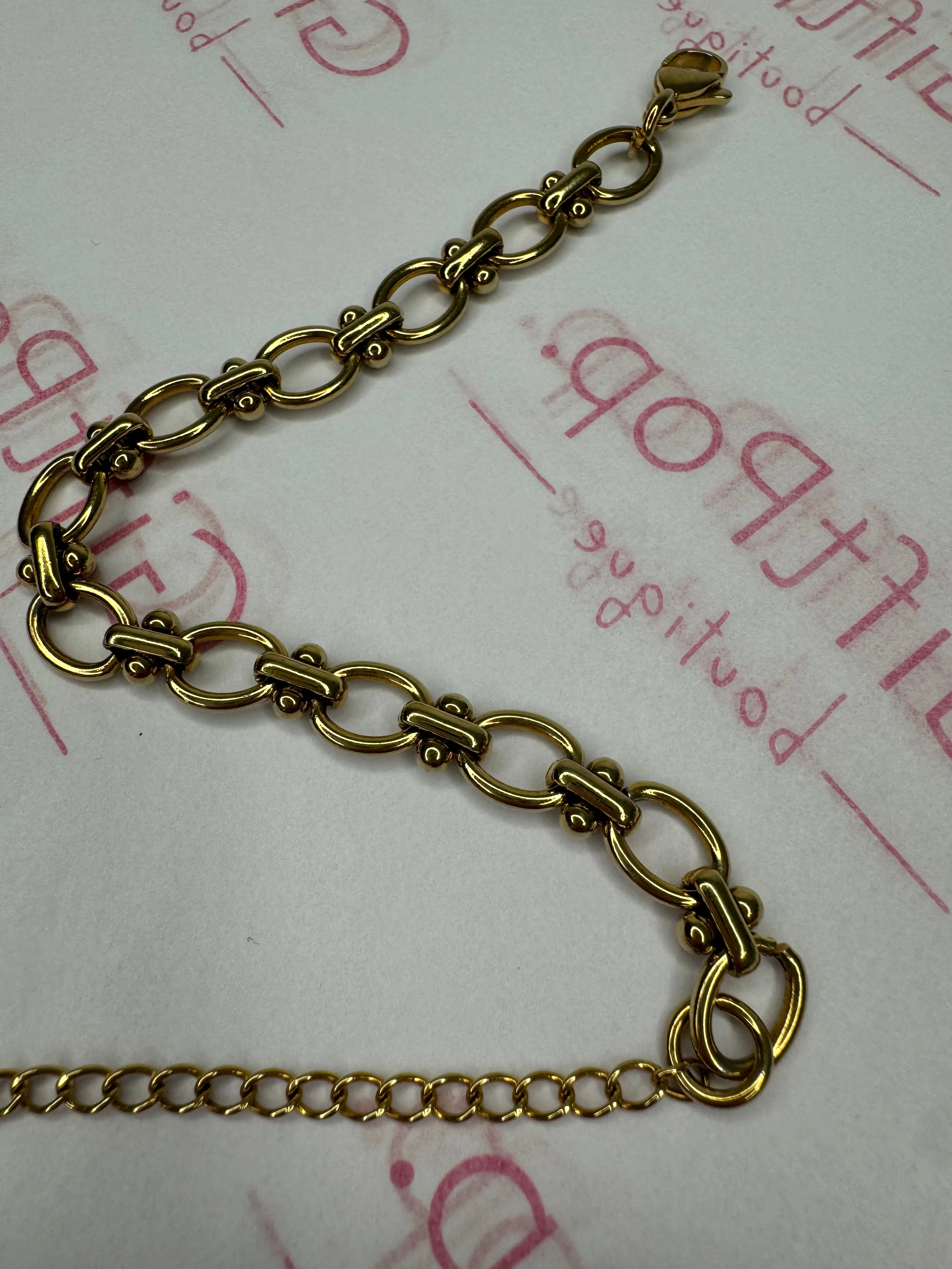 Summer Link Bracelet - Mini Gold