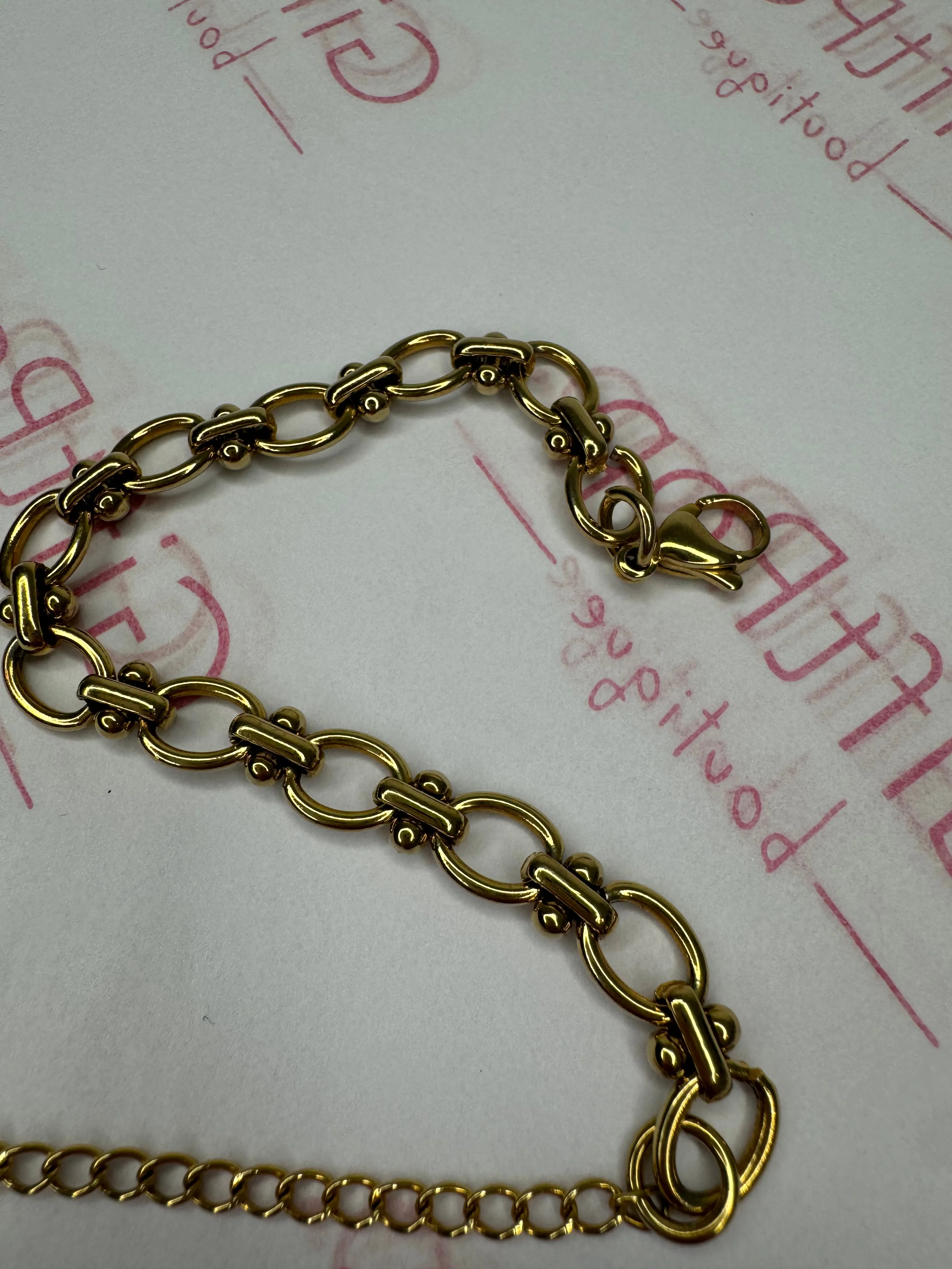 Summer Link Bracelet - Mini Gold