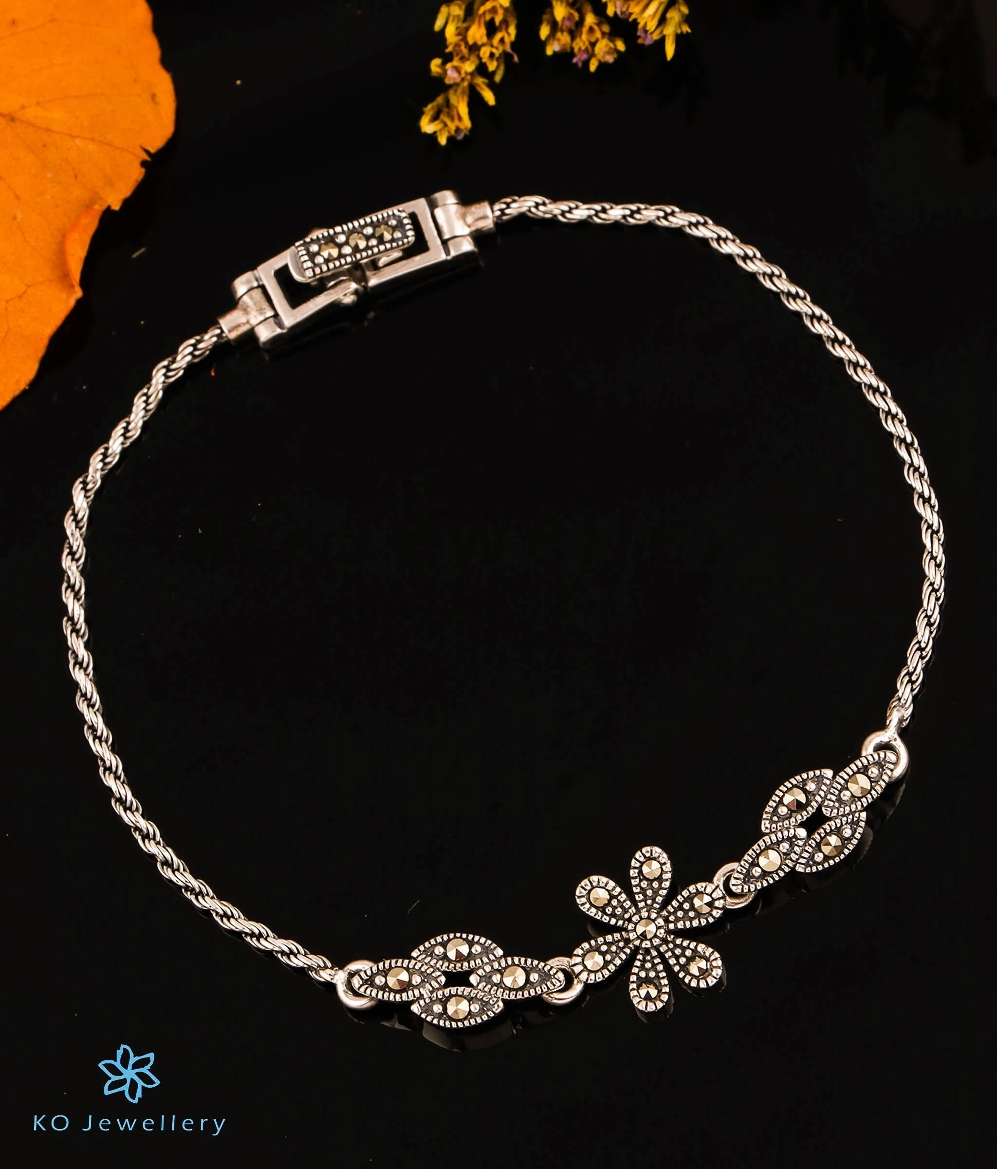 The Glorious Silver Marcasite Bracelet