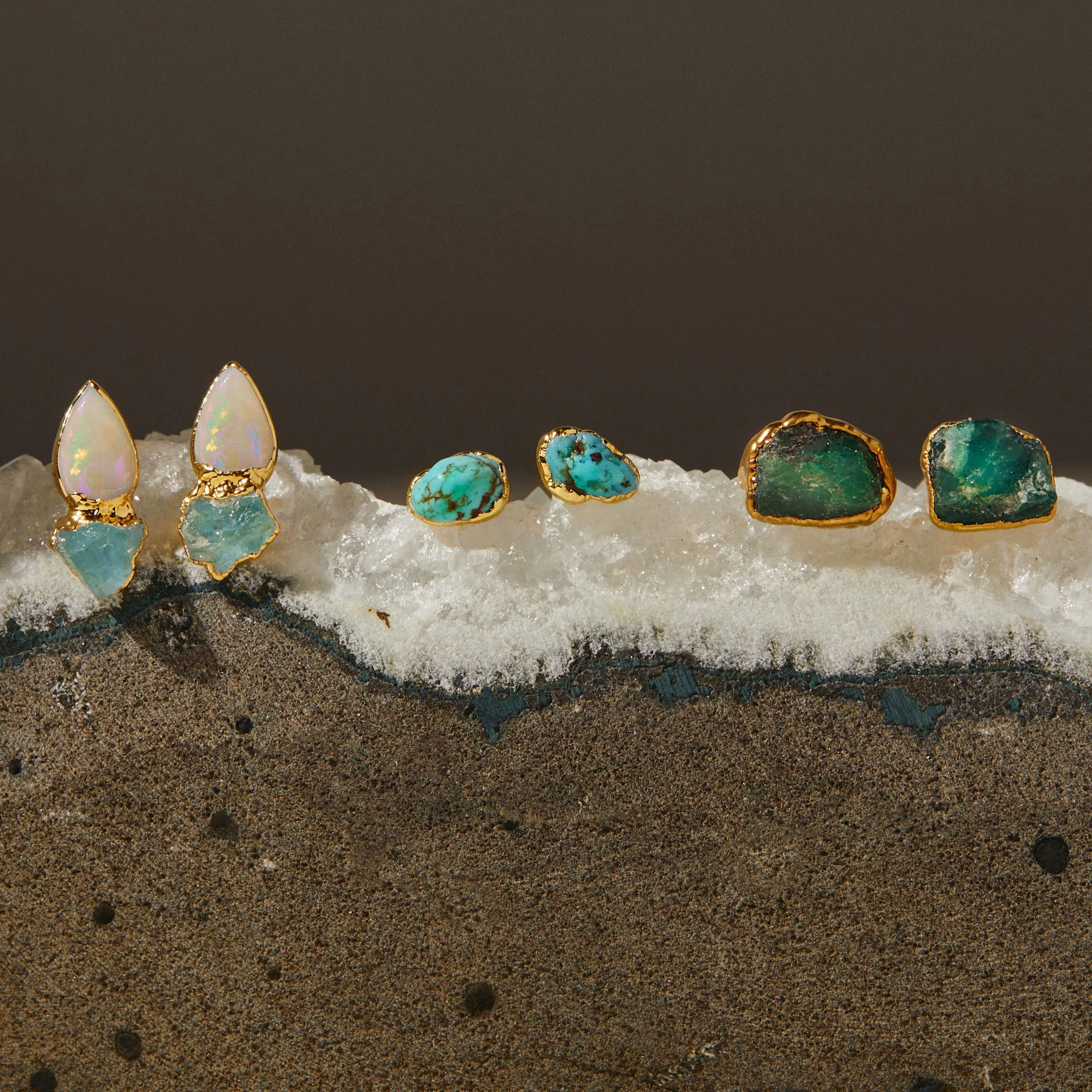 Turquoise Tiny Studs