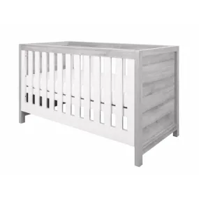 Tutti Bambini Modena 3 in 1 Cot bed Grey Ash/White