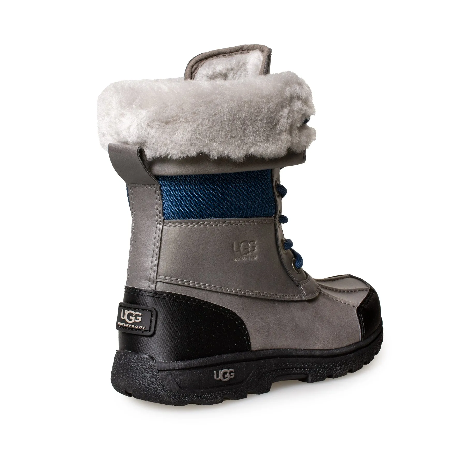 UGG Butte II Matte Charcoal Boots - Youth