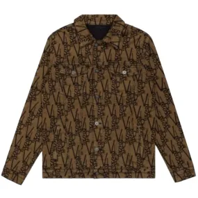 Valabasas "V-Ink" Jacket (Black/Brown) VLBS6022