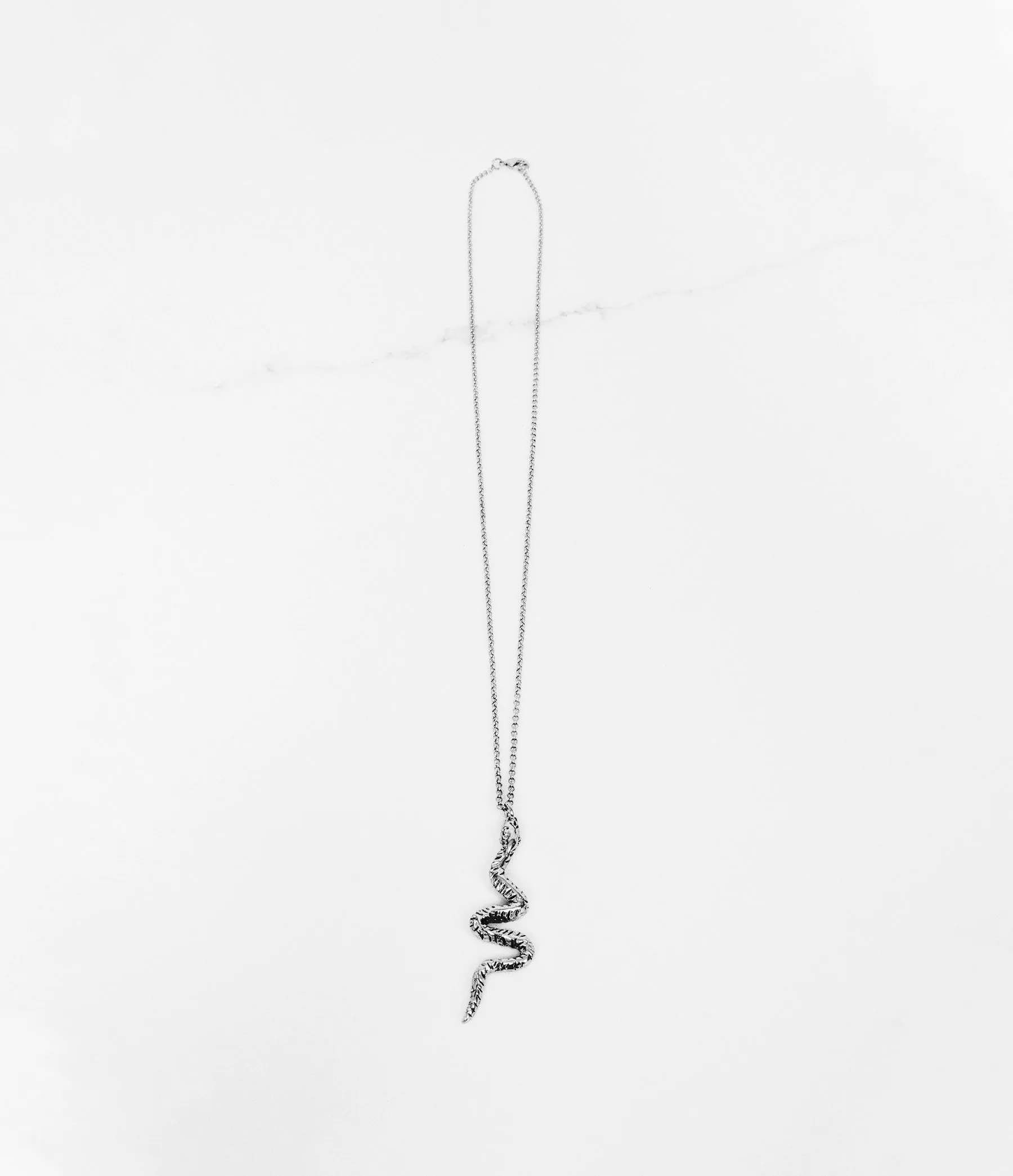 Vertical Snake Necklace