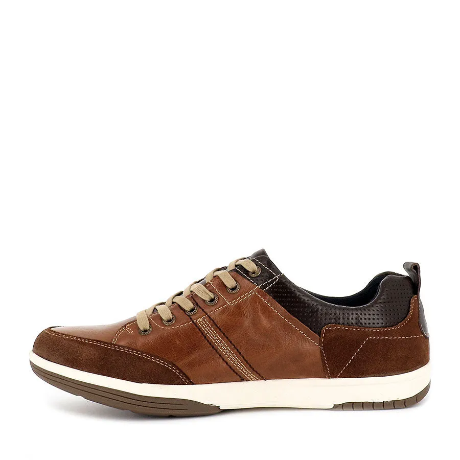 VICTOR - TAN/BROWN LEATHER