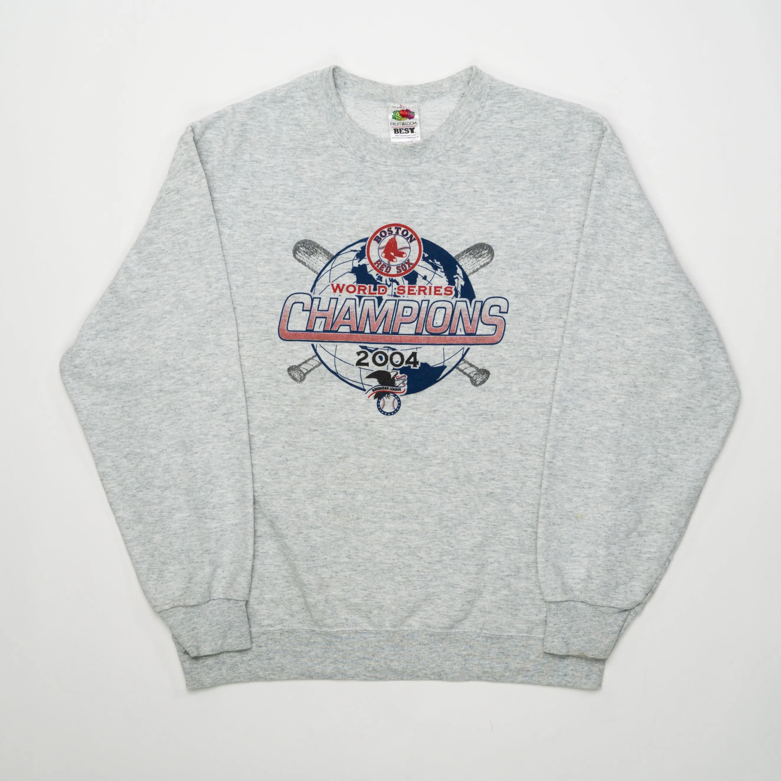 Vintage '04 Boston Red Sox World Series Champ Crewneck (M)