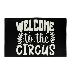 Welcom To The Circus Indoor Outdoor Welcome Door Mat