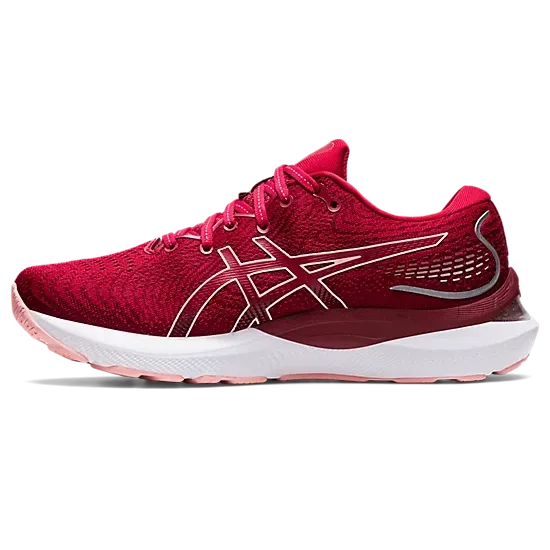 Women's Asics GEL-CUMULUS 24 Cranberry/Frosted Rose