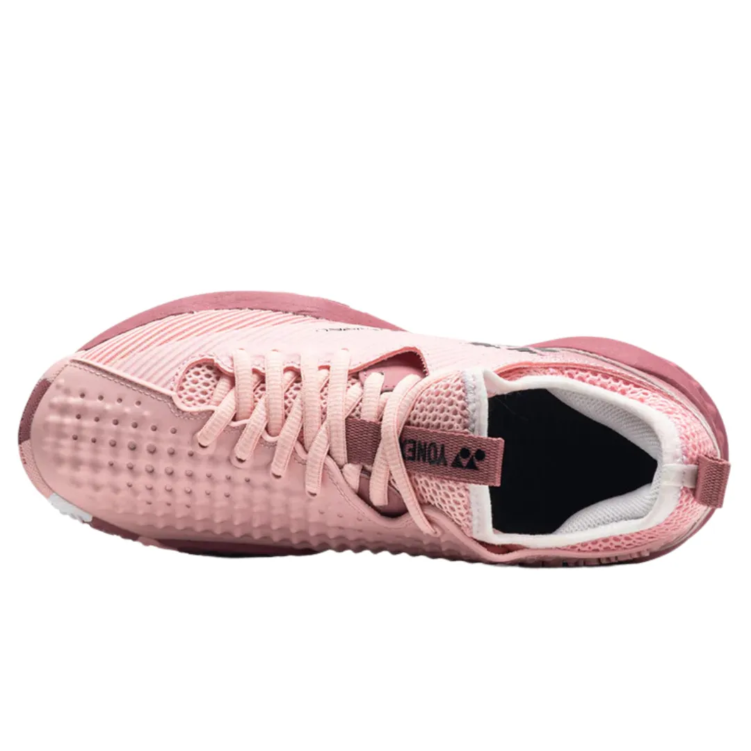 Yonex Fusion Rev 4 Women 2022 Clay Tennis Shoes - Smoke Pink