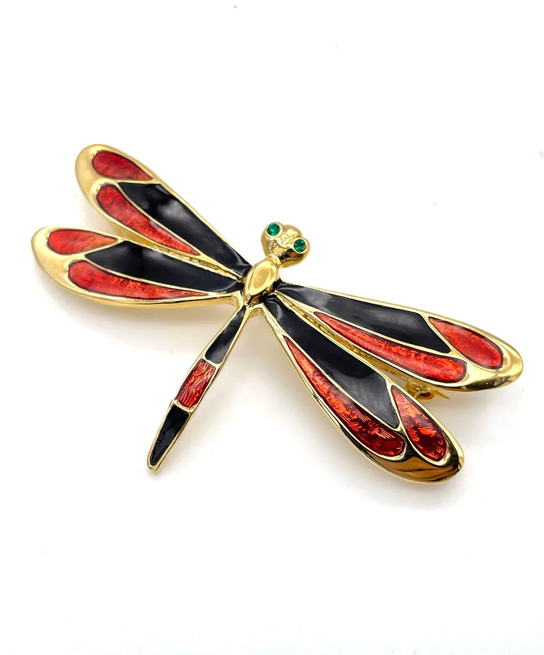 【フランス輸入】ヴィンテージ SPHINX ドラゴンフライ ブローチ/Vintage SPHINX Dragonfly Brooch