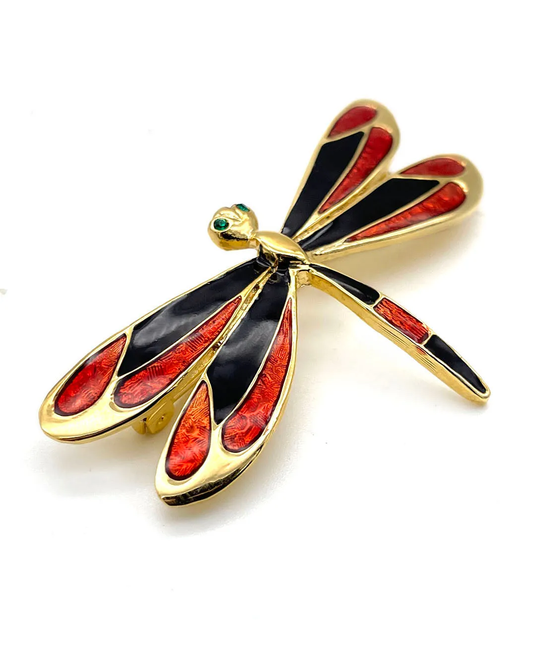 【フランス輸入】ヴィンテージ SPHINX ドラゴンフライ ブローチ/Vintage SPHINX Dragonfly Brooch