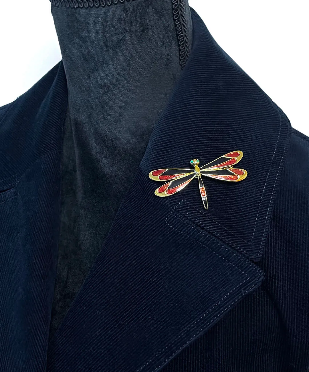 【フランス輸入】ヴィンテージ SPHINX ドラゴンフライ ブローチ/Vintage SPHINX Dragonfly Brooch